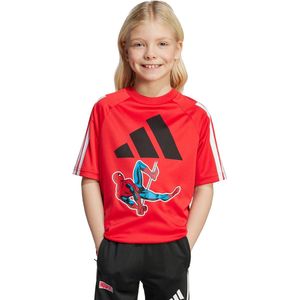 adidas - Sportswear Marvel Spider-Man - T-shirt - Rood - Kinderen