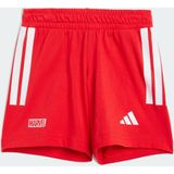 adidas - Babyset - T-shirt en Korte Broek - Zwart en Rood - Katoen