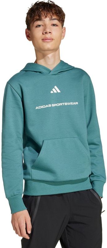 adidas - Hoodie - Zwart - Katoen/Elastaan - Met Capuchon