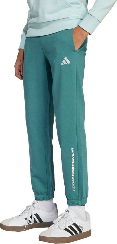 adidas - Slogan Fleece Broek - Groen - Kinderen