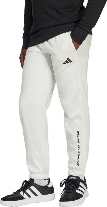 adidas - Slogan Fleece Broek - Kinderen - Wit