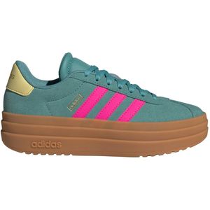 adidas - VL Court Bold - Lifestyle Schoenen - Turquoise - Leer