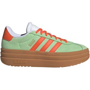 Adidas - Vl Court Bold - Schoenen - Zwart - Leren Bovenwerk