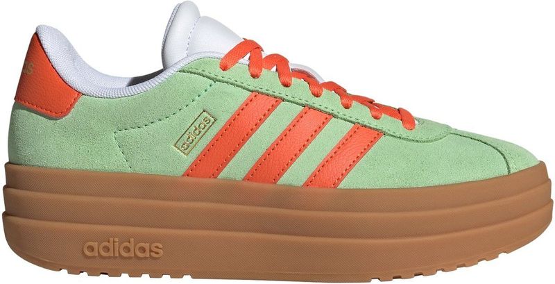 Adidas - Vl Court Bold - Schoenen - Zwart - Leren Bovenwerk