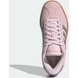 adidas Uniseks-Kind VL COURT BOLD SHOES JUNIOR, Clear Pink/Silver Metallic/Gold Metallic, 37 1/3 EU