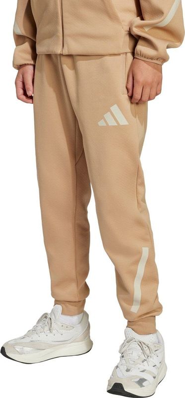adidas - Z.N.E. Tapered-Leg Broek - Bruin - Kinderen