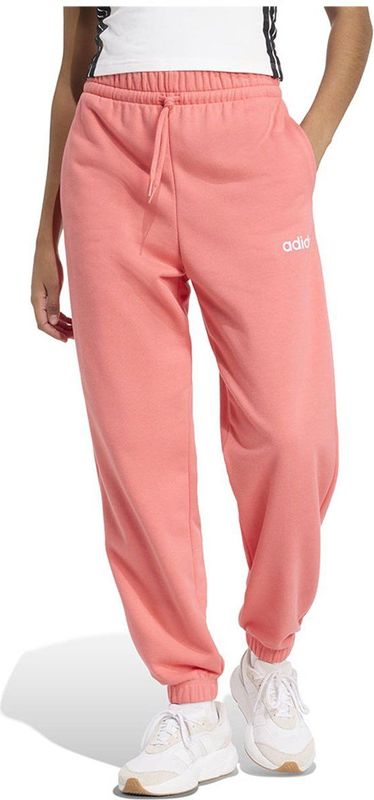 Adidas - Essentials Linear - Sportbroek - Zwart - French Terry - Cuffed