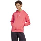 adidas - Hoodie - Grijs - Fleece - Verstelbare Capuchon