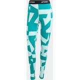adidas - TERREX - Basislaag Legging - Turquoise - Dames
