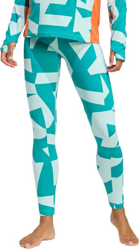 adidas - TERREX - Basislaag Legging - Turquoise - Dames