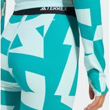 adidas - TERREX - Basislaag Legging - Turquoise - Dames