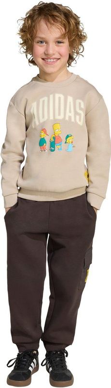 adidas - The Simpsons Crew - Trainingspak - Beige - Kinderen