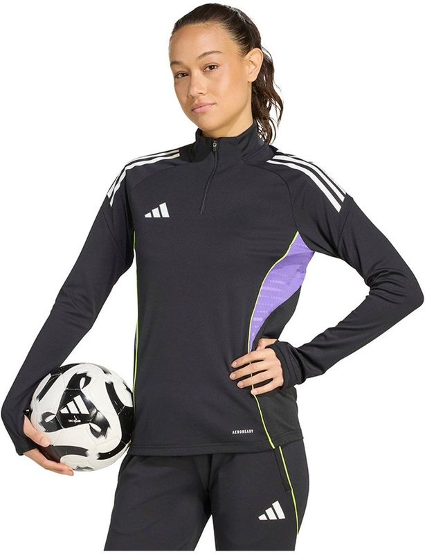 adidas - Tiro 25 Competition - Sweatshirt - Met Halve Rits