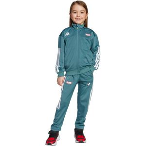 adidas - Marvel Spider-Man - Trainingspak - Groen - 100% Polyester