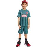 adidas - Spider-Man T-shirt en Short Set - Zwart/Rood - 100% Polyester