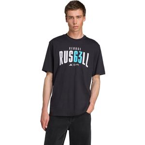 adidas - AMG Petronas Formula One Team - T-shirt - Zwart - Katoen