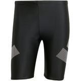 adidas - Lange Zwembroek - Blauw - 100% Polyester - Trekkoordsluiting