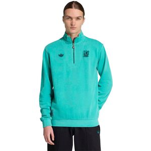 Liverpool FC Terrace Icons Sweater met Halflange Rits