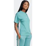 ADIDAS SPORTSWEAR Functioneel shirt 'Essentials'  turquoise / wit