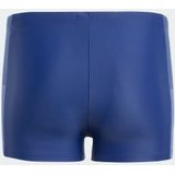 Adidas - Colorblock 3 Stripes - Zwemboxer - Blauw - Junioren