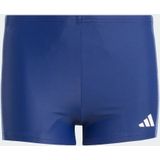 Adidas - Colorblock 3 Stripes - Zwemboxer - Blauw - Junioren