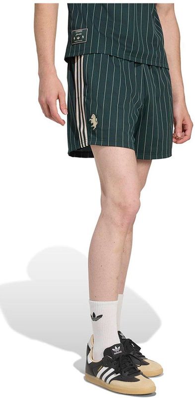 adidas - Juventus Terrace Icons - Broekje - Donkergroen - Wit