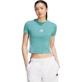 adidas - T-Shirt - Zwart - Katoen/Elastaan - 3 Bar Logo