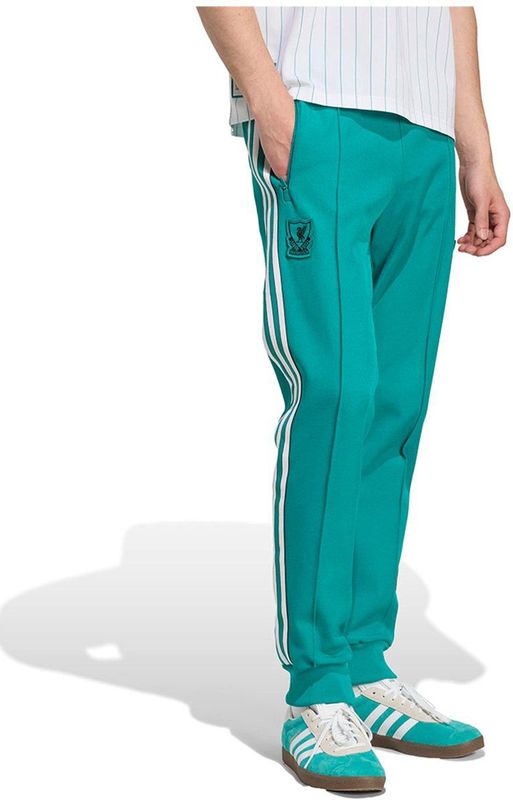 ADIDAS PERFORMANCE - Sportbroek - Turquoise - Tapered