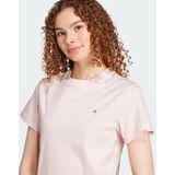 adidas - Cat Patch Graphic - T-shirt - Roze - 100% Katoen
