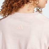 adidas - Cat Patch Graphic - T-shirt - Roze - 100% Katoen