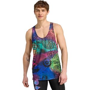 adidas - x Jeremy Scott - Tanktop - Veelkleurig - Allover Print