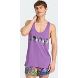 adidas - Performance - Tanktop - Paars - Heren