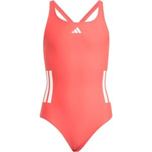 adidas - Performance 3-Stripes C-Back - Badpak - Rood - Kinderen