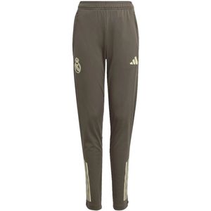 adidas - Real Madrid Trainingsbroek - Grijs Lichtgroen - 100% Gerecycled Polyester