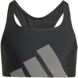 adidas - Halterbikini - Blauw - 100% Polyester (Gerecycled)