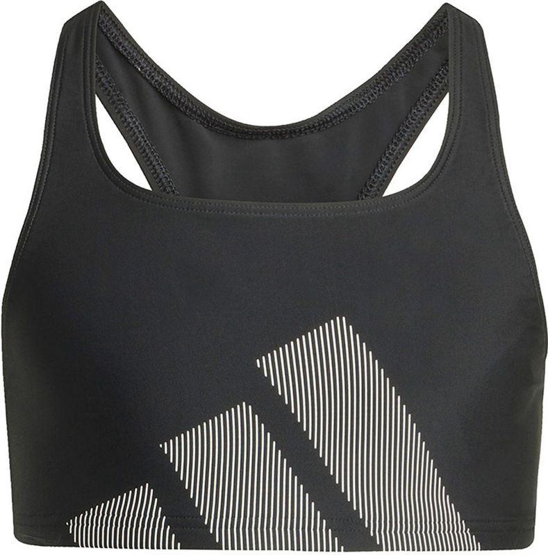 adidas - Halterbikini - Blauw - 100% Polyester (Gerecycled)