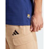 T-shirt - Dark Blue - 100% Katoen - Regular Fit