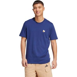 T-shirt - Dark Blue - 100% Katoen - Regular Fit