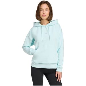 adidas Dames ESSENTIALS SMALL LOGO FEEL COZY HOODIE, halo mint/white, S