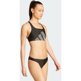 adidas - Racerback Bikini - Blauw - 88% Polyester, 12% Elastaan