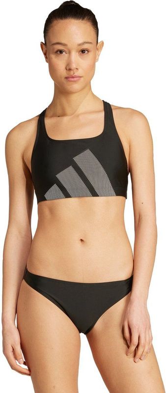 adidas - Racerback Bikini - Blauw - 88% Polyester, 12% Elastaan