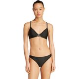 Triangelbikini - Logoprint - Gladde Stof - Verstelbare Bandjes