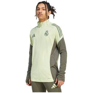 adidas - Real Madrid Trainingstrui - Lichtgroen Grijs - 100% Gerecycled Polyester