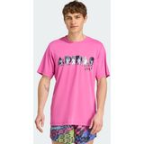Adidas - Jeremy Scott Pride T-shirt - Zwart - 70% Gerecycled Polyester