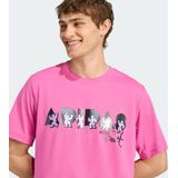 Adidas - Jeremy Scott Pride T-shirt - Zwart - 70% Gerecycled Polyester