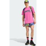 Adidas - Jeremy Scott Pride T-shirt - Zwart - 70% Gerecycled Polyester