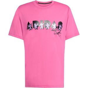 Adidas - Jeremy Scott Pride T-shirt - Zwart - 70% Gerecycled Polyester