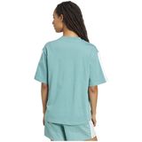 adidas - T-shirt - Wit - Katoen - 3 Bar Logo