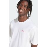 adidas - Graphic Vlag - T-shirt - Wit - Katoen