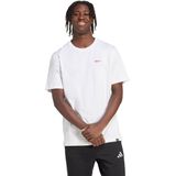 adidas - Graphic Vlag - T-shirt - Wit - Katoen